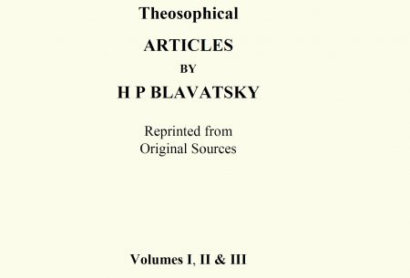 ARTICLES OF HP BLAVATSKY